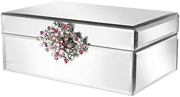 Glass Jewerly Box by American Atelier
